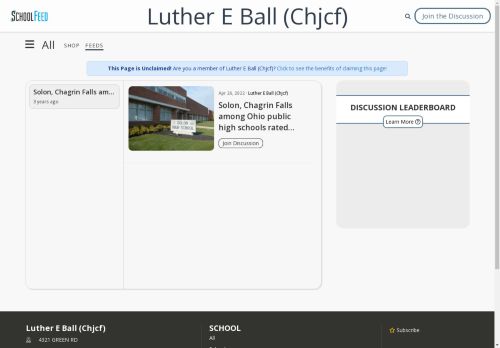 Luther E Ball (Chjcf)