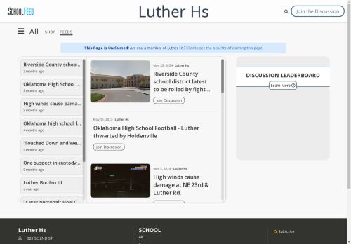 Luther Hs