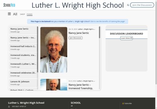 Luther L. Wright High School