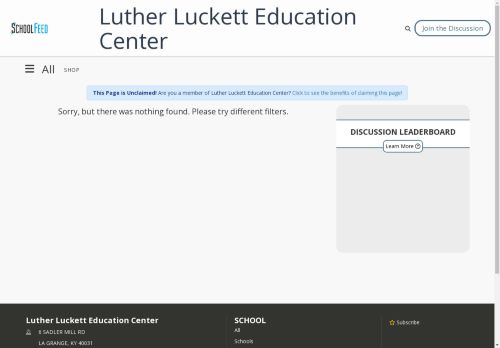 Luther Luckett Education Center