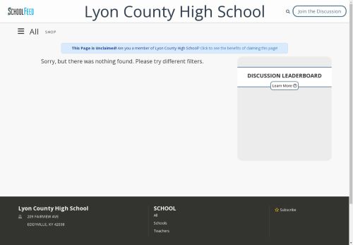 Lyon County High School