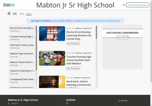 Mabton Jr Sr High School