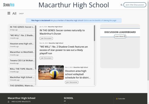Macarthur High School