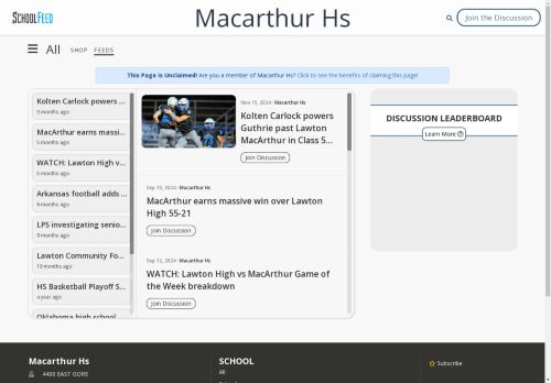 Macarthur Hs