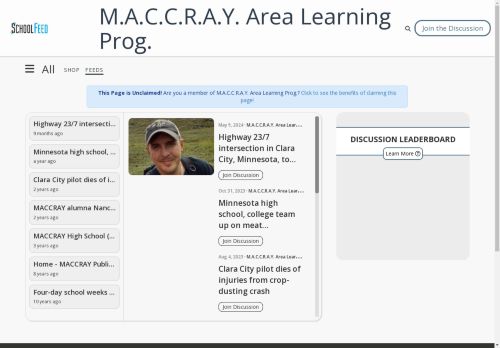 M.A.C.C.R.A.Y. Area Learning Prog.