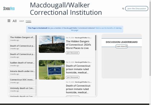 Macdougall/Walker Correctional Institution