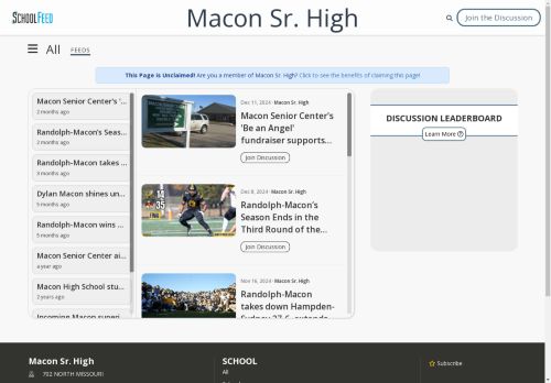 Macon Sr. High