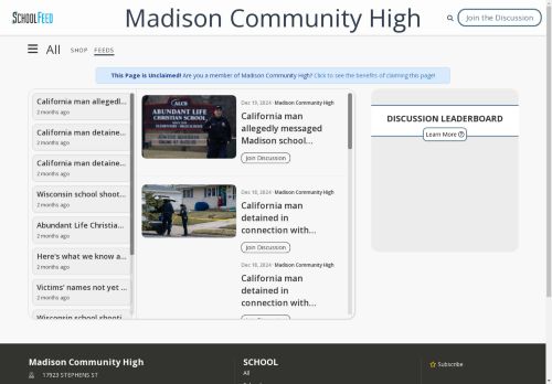 Madison Community High
