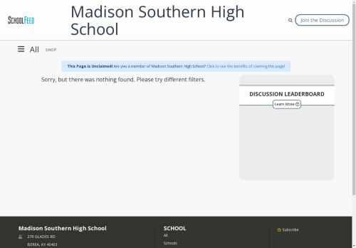 Madison Southern High School