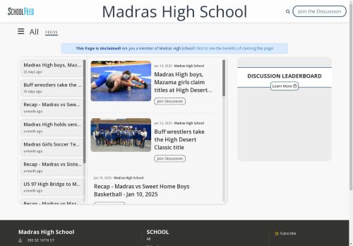 Madras High School