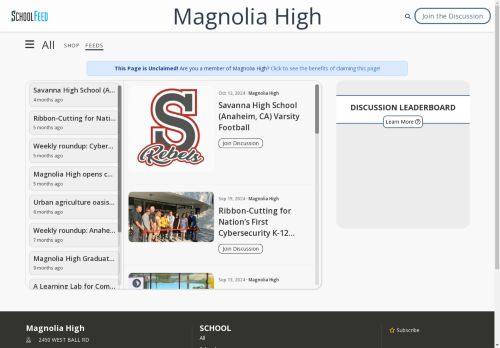 Magnolia High