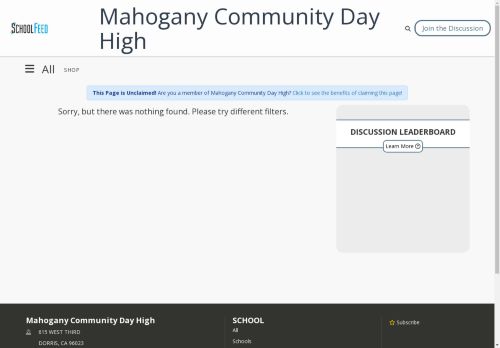 Mahogany Community Day High