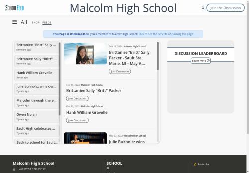 Malcolm High School