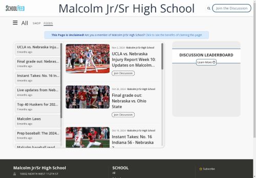 Malcolm Jr/Sr High School