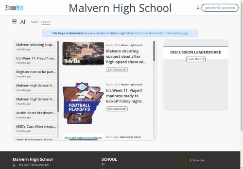 Malvern High School