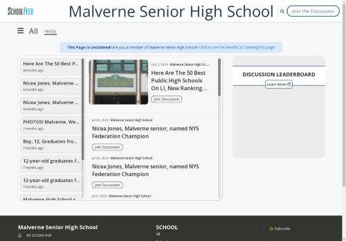 Malverne Senior High School