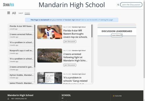 Mandarin High School