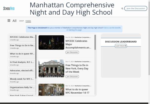 Manhattan Comprehensive Night and Day High School