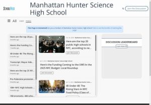 Manhattan Hunter Science High School
