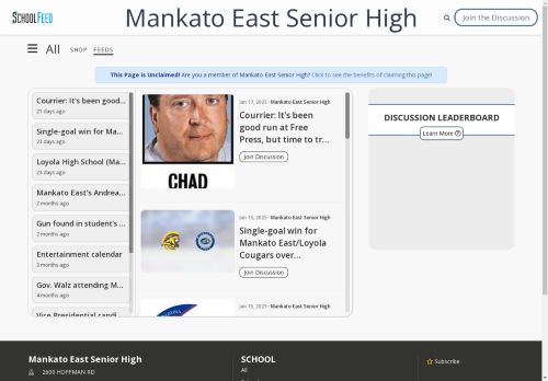 Mankato East Senior High