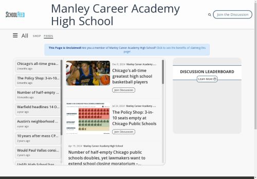 Manley Career Academy High School