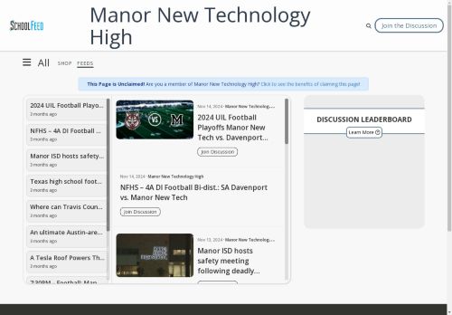Manor New Technology High