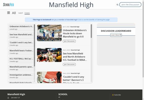 Mansfield High