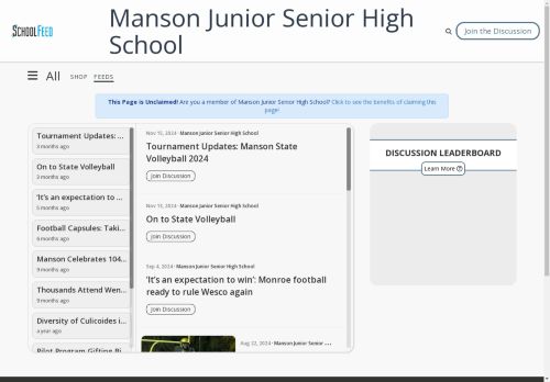 Manson Junior Senior High School