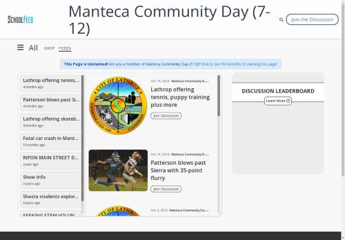 Manteca Community Day (7-12)