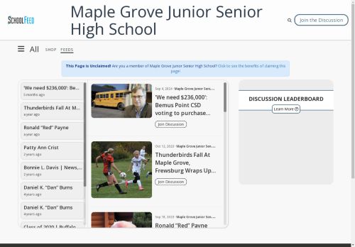 Maple Grove Junior Senior High School