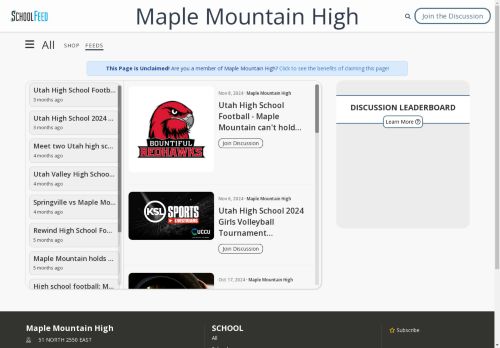 Maple Mountain High