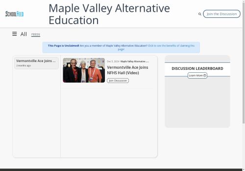 Maple Valley Alternative Education