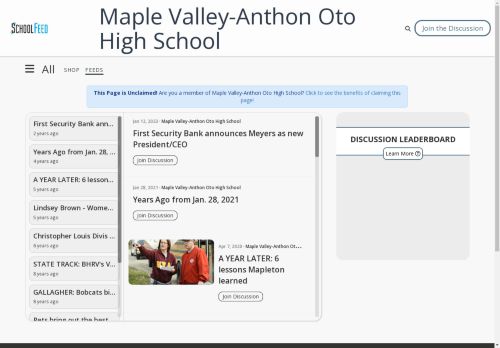 Maple Valley-Anthon Oto High School