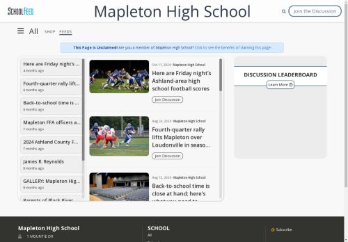 Mapleton High School