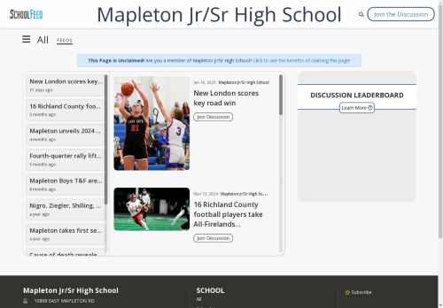 Mapleton Jr/Sr High School