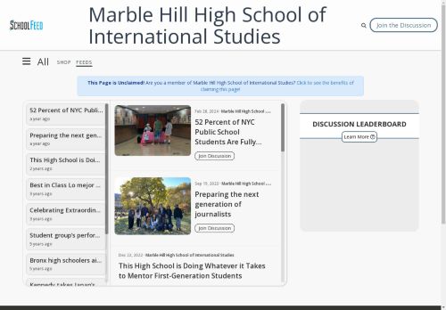 Marble Hill High School of International Studies