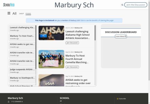 Marbury Sch