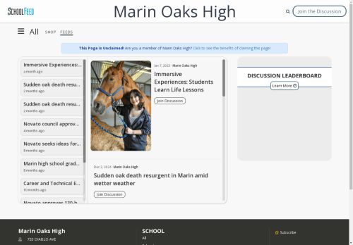 Marin Oaks High