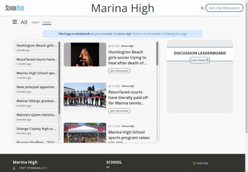 Marina High