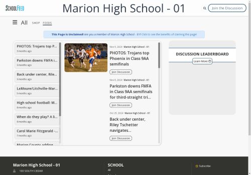 Marion High School - 01