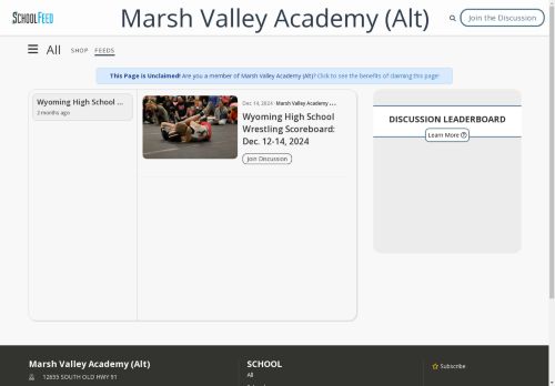 Marsh Valley Academy (Alt)