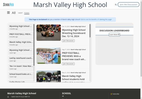 Marsh Valley High School