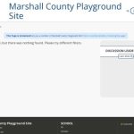 Marshall County Playground Site