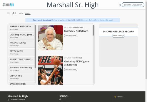 Marshall Sr. High
