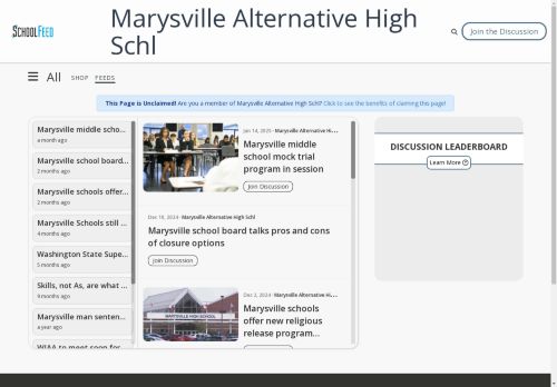 Marysville Alternative High Schl