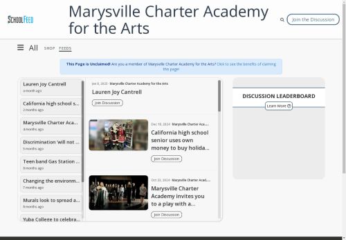Marysville Charter Academy for the Arts