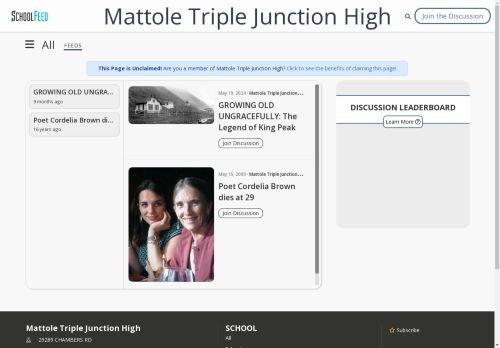 Mattole Triple Junction High