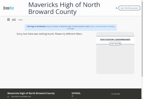 Mavericks High of North Broward County