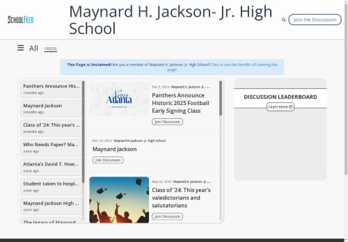 Maynard H. Jackson- Jr. High School
