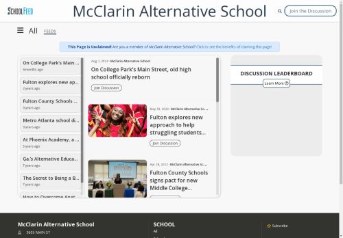 McClarin Alternative School